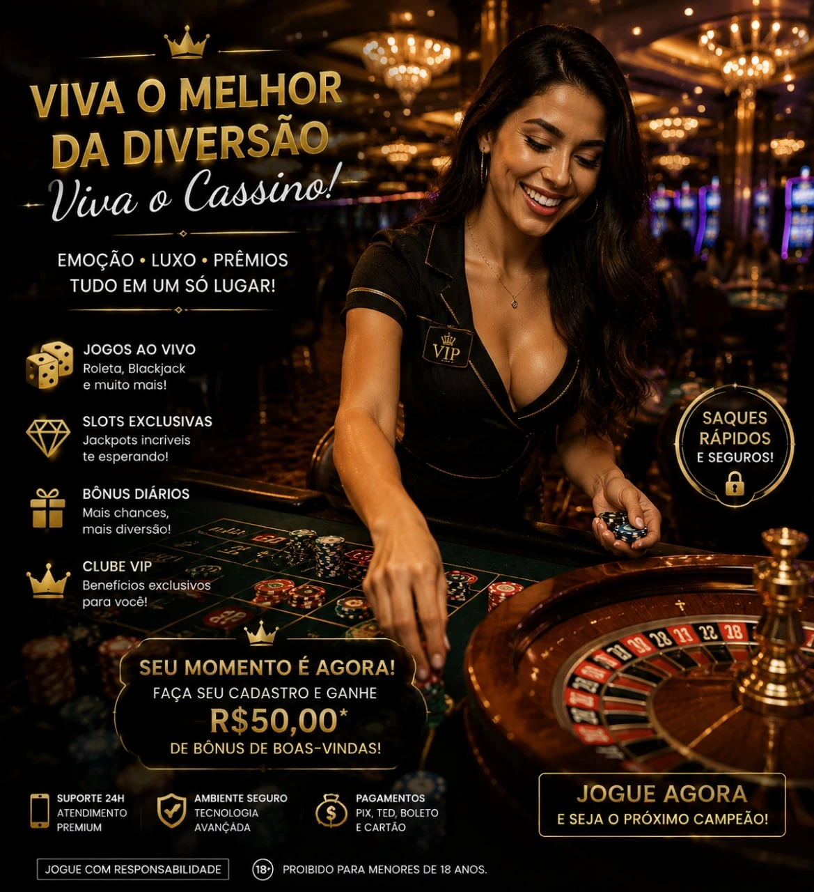Recursos Exclusivos do App Wild777 - Modo Offline, Login Biométrico